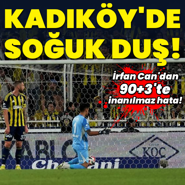 Kadıköy'de soğuk duş!