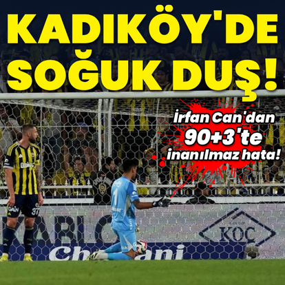 Kadıköy'de soğuk duş!