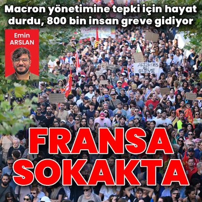 Fransa yakın tarihinin en büyük grevi