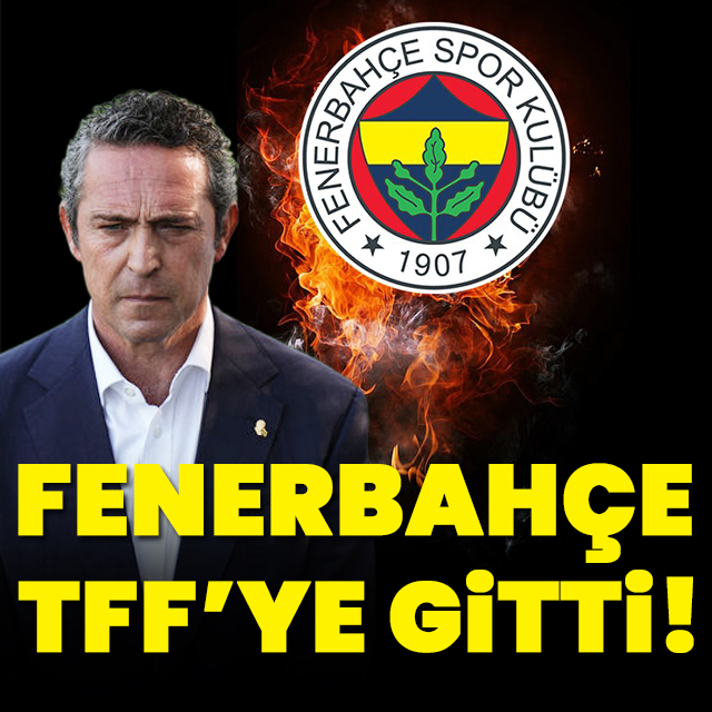 Fenerbahçe TFF'ye gitti!