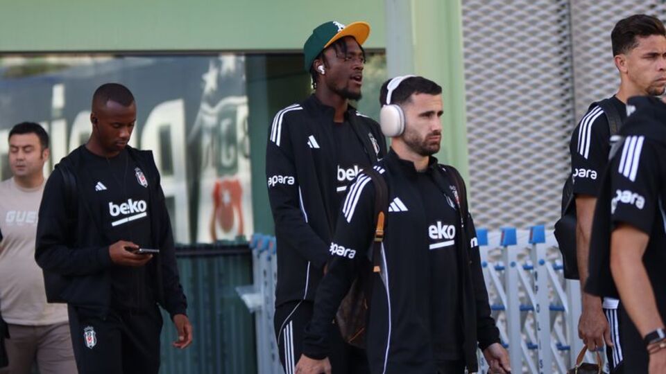 Beşiktaş kafilesi, İzmir'e geldi!