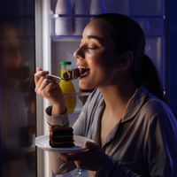 Gece gelen açlık krizi hangi sendromun işareti?