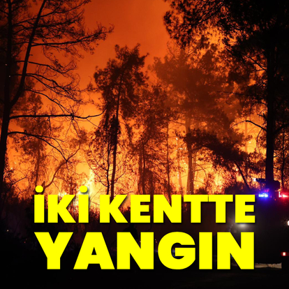 Alev kapanı! Yangın yerleşim yerlerinde!