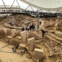 Göbeklitepe'de insan heykeli bulundu