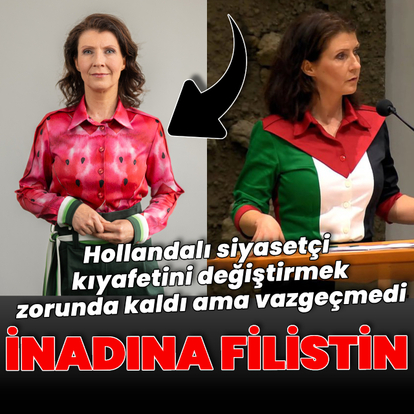 Hollanda'da Filistin bayrağı renkleri krize yol açtı