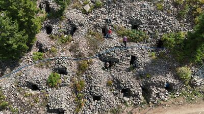 Artvin'de yer altındaki buzhane!