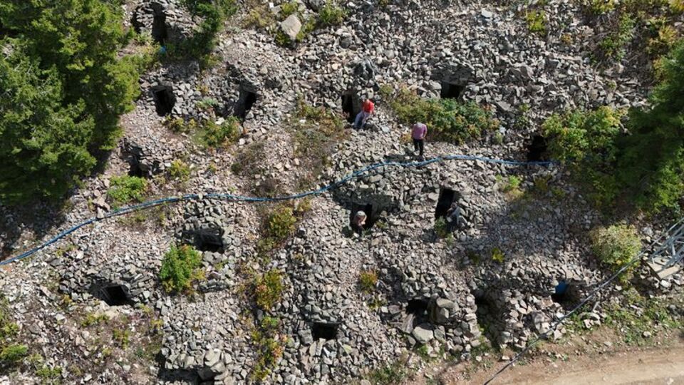 Artvin'de yer altındaki buzhane!