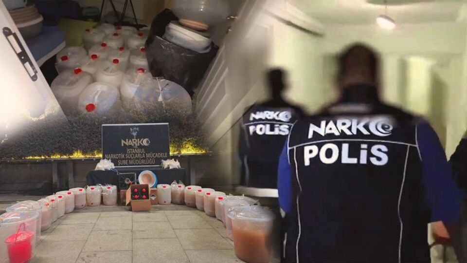 İstanbul'da 442 kg metamfetamin ele geçirildi