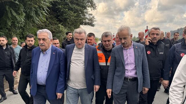 Bakanlar Rize'de incelemelerde bulundu