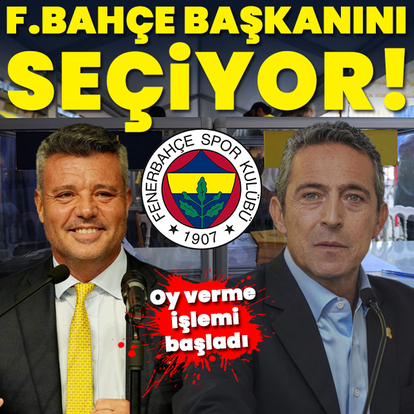 Fenerbahçe başkanını seçiyor