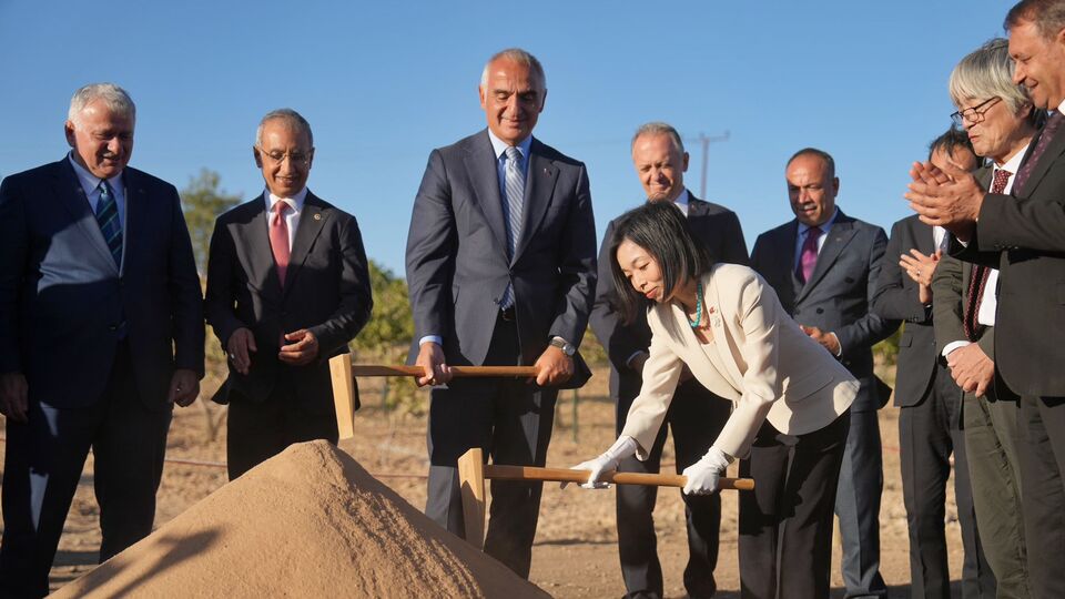 Japonya Prensesi'ne Japonca teşekkür