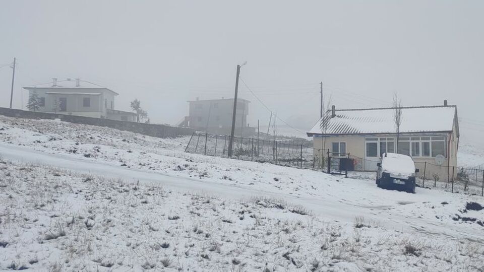 Doğu Karadeniz'de kar yağışı!