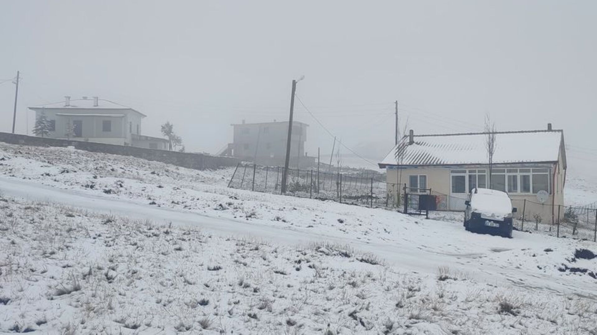 Doğu Karadeniz'de Kar Kalitesi! Yüksek Kesimler Beyaza Büründü - Yoğun Kar Yağışı Hayatı Etkiliyor