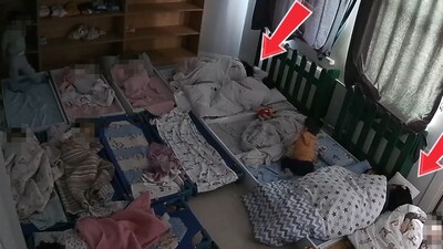 Kreşte çocuklara kötü muamele!