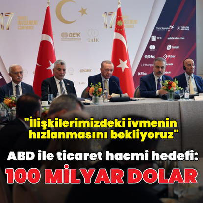 Cumhurbaşkanı Erdoğan Türk Yatırım Konferansı'na katıldı