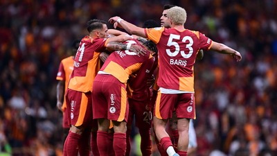 Galatasaray'dan 6 maçta gol yağmuru!