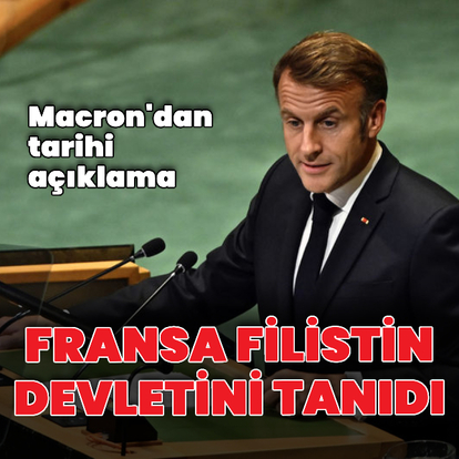 Fransa Filistin devletini tanıdı