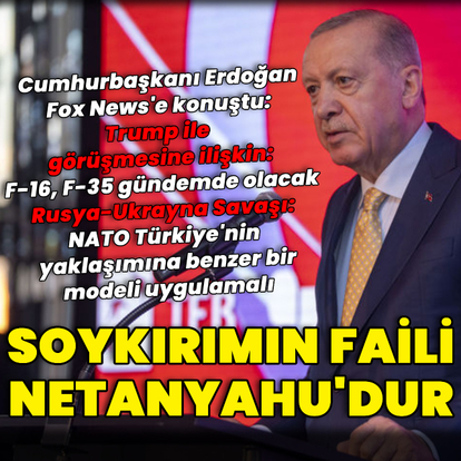 Cumhurbaşkanı Erdoğan, Fox News'e röportaj verdi