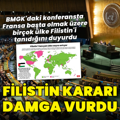 Birçok ülkeden Filistin'i tanıma kararı