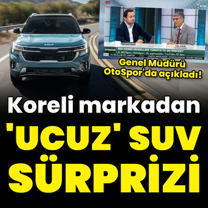 Koreli markadan 'ucuz' SUV sürprizi