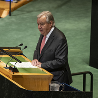 Guterres: Filistin'in sorumluluğu hepimizin omuzlarında