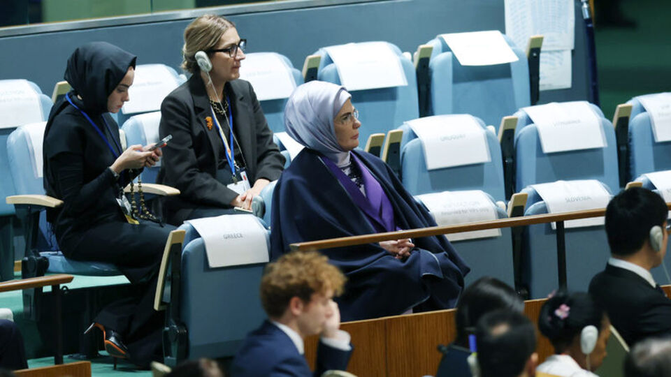 Emine Erdoğan'dan Cumhurbaşkanı Erdoğan'nın BM'deki hitabına ilişkin paylaşım