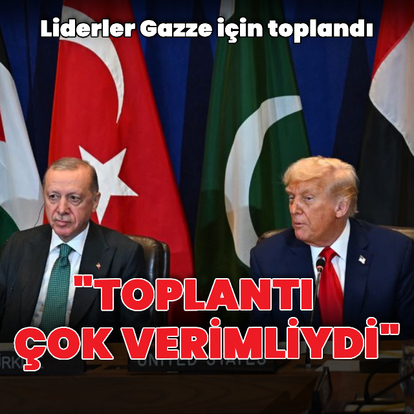 Liderler Gazze için toplandı