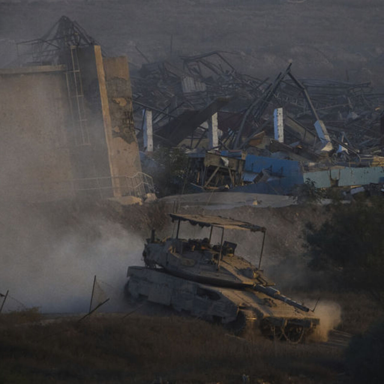 Kassam Tugayları, Gazze'de İsrail tanklarını vurdu