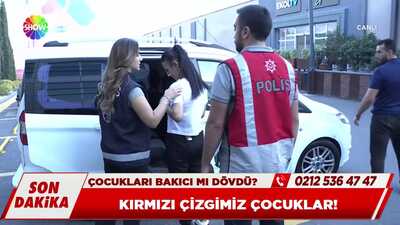 Polisler Ferhan ve çocukları için geldi!