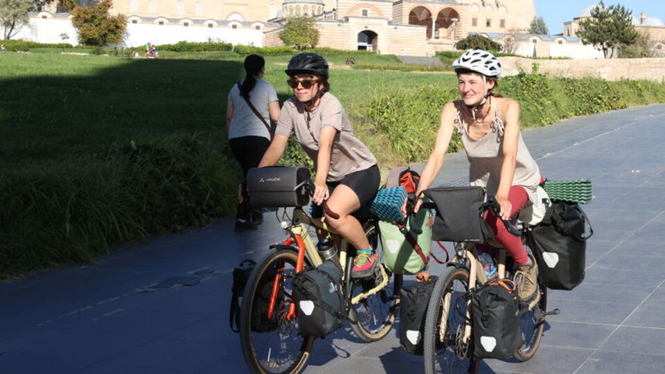 İsviçreli bisikletlilerden Türkiye turu