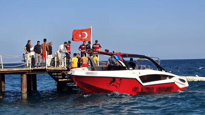 Rus turiste tekne çarptı! Feci ölüm!