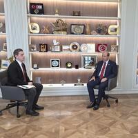 KKTC Cumhurbaşkanı Tatar Habertürk’e konuştu