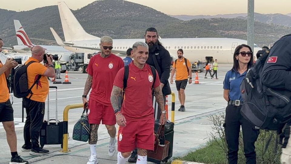 G.Saray, Alanyaspor maçı için Antalya'da!