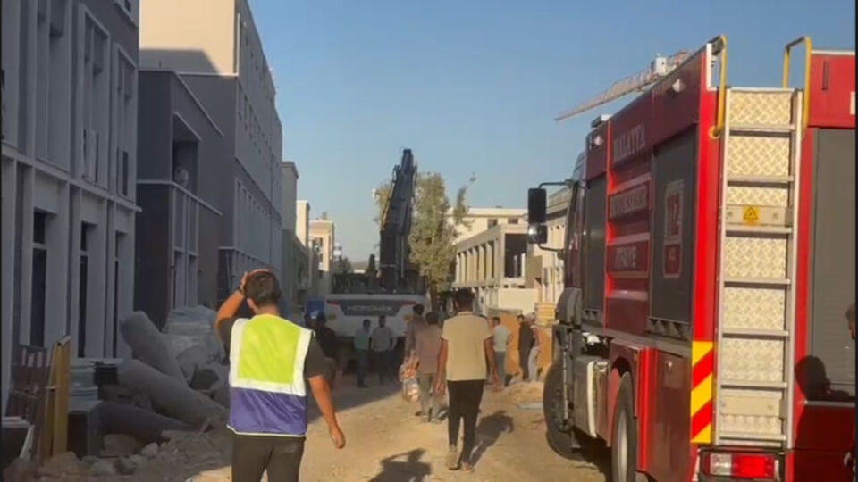 Göçük altında kalan işçi öldü