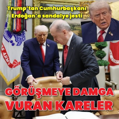 Trump’tan koltuk jesti