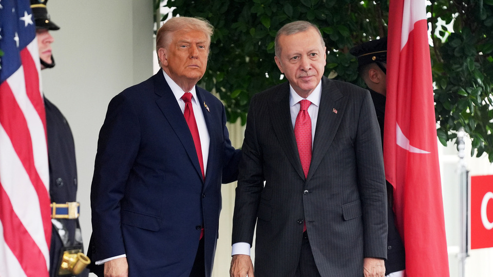 Cumhurbaşkanı Erdoğan Donald Trump ile bir araya geldi