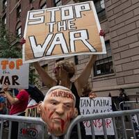 New York'ta Netanyahu protestosu
