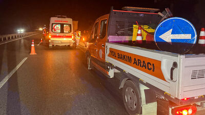 Motosiklet kamyona arkadan çarptı: 1 ölü