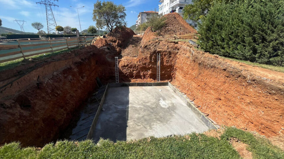 Su deposu çalışmasında bulundu