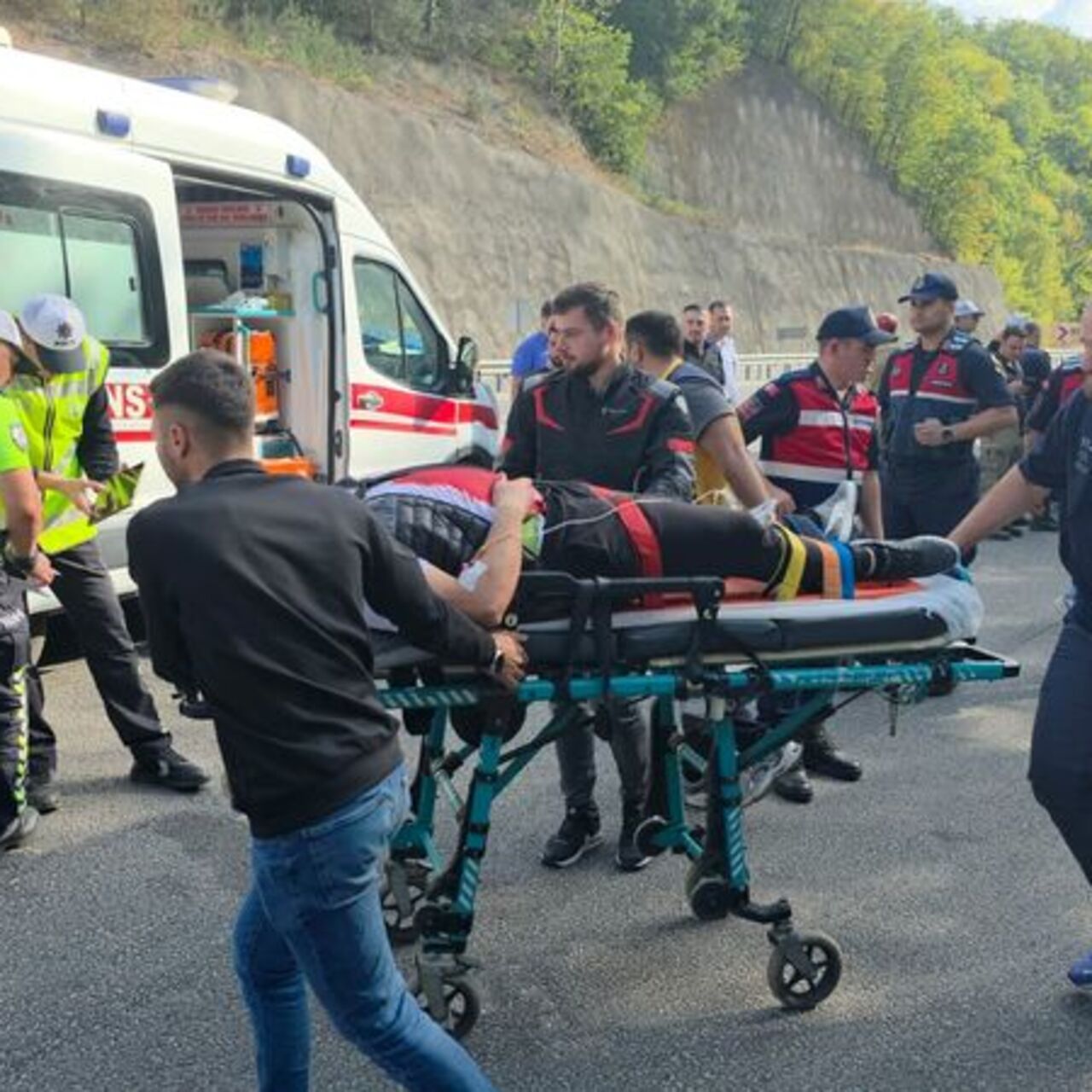 Bursa'da kaza: Yaralılar var