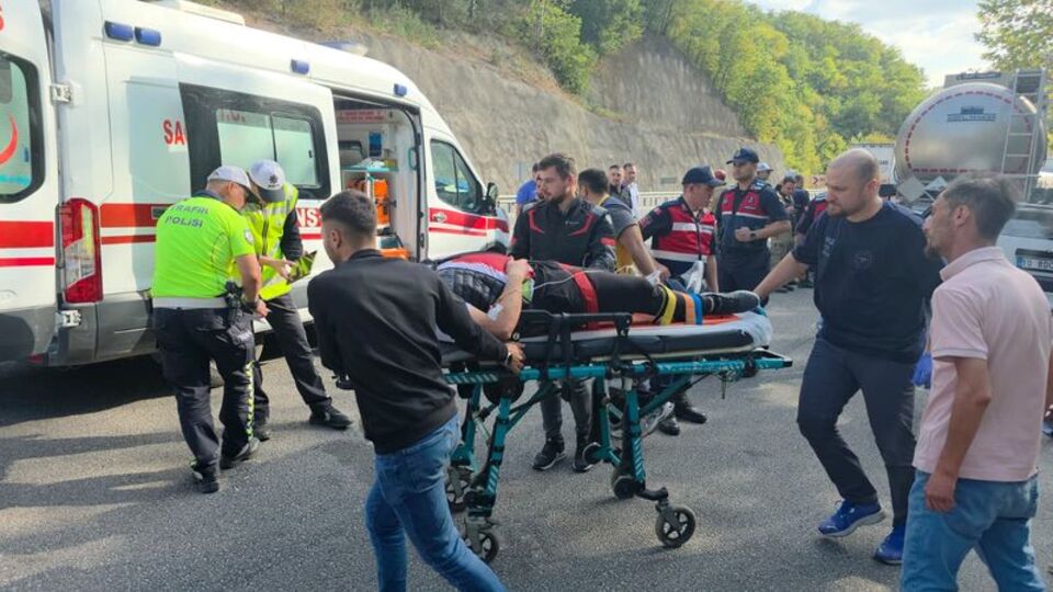 Bursa'da kaza: Yaralılar var