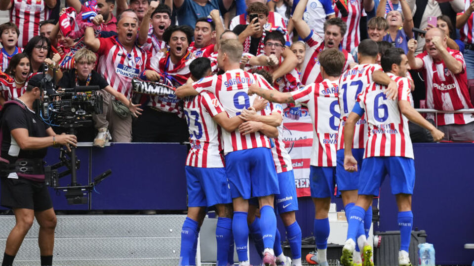 Atletico Madrid'in tarihi derbi zaferi!