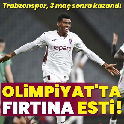 Olimpiyat'ta Trabzonspor fırtınası!