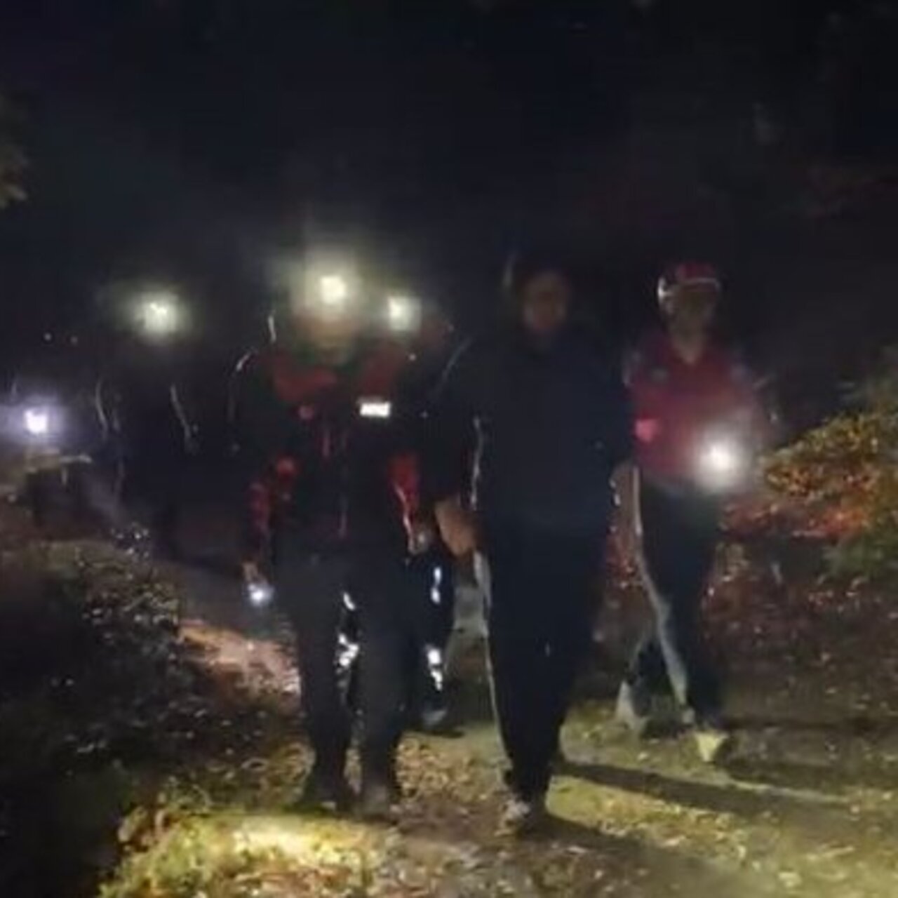 Uludağ'dan inmeye çalışırken mahsur kaldı