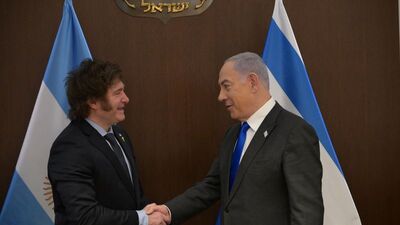 Milei halkın tepkisinden çekindi, Netanyahu'yu geri çevirdi