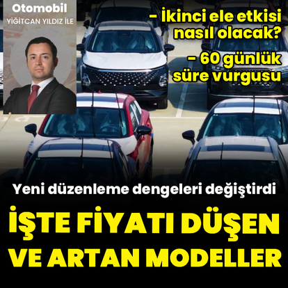 Hangi otomobillerde fiyat değişimi bekleniyor?