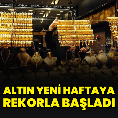 Altında yeni rekor