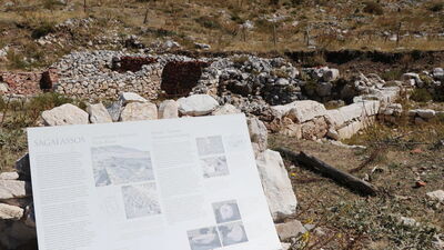 Sagalassos'ta dernek binası gün yüzüne çıktı