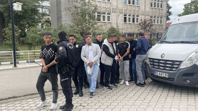 Samsun'da uyuşturucu operasyonu: 8 gözaltı