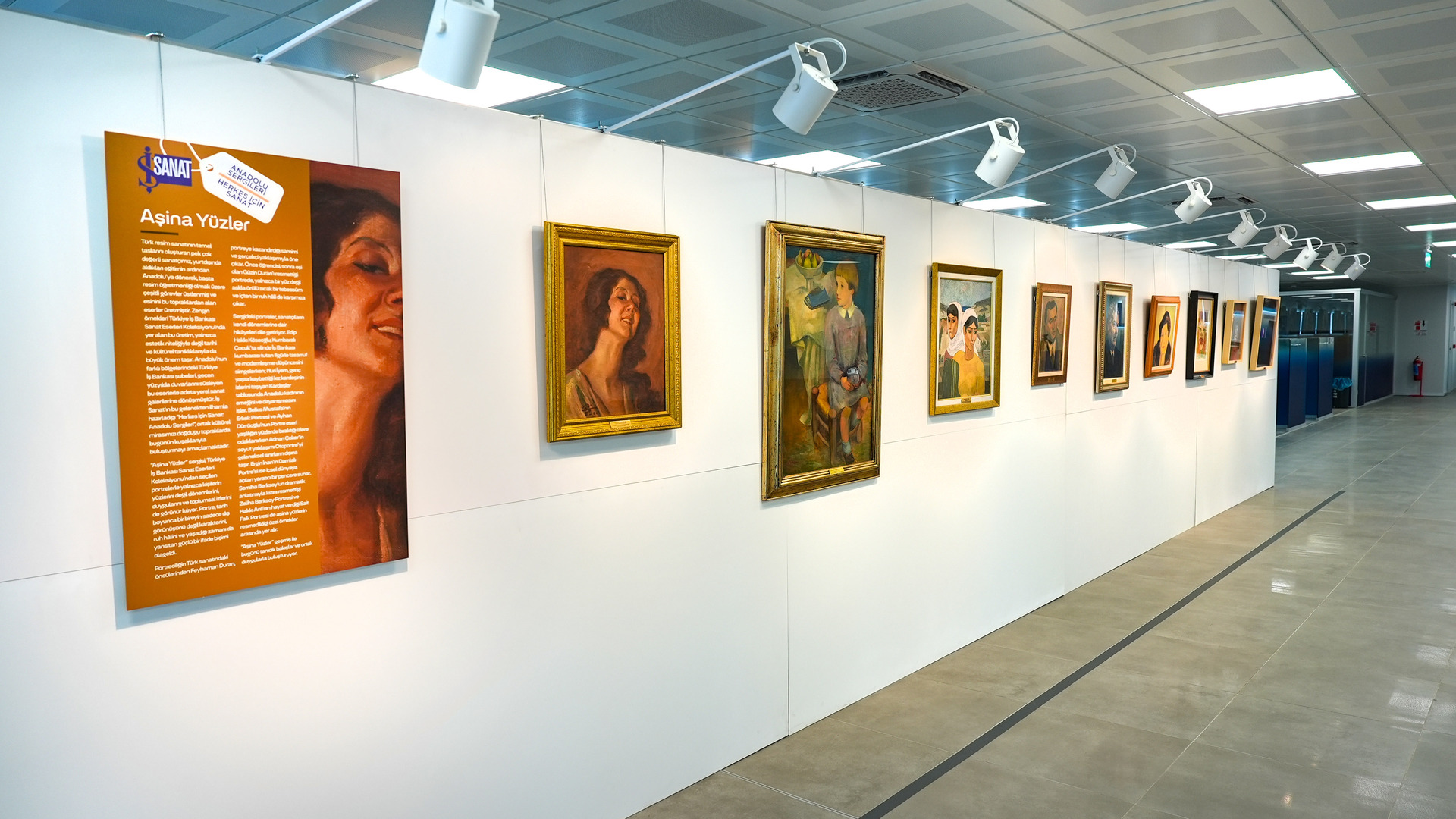 Antakya'da Sanat Rüzgarı: 'Yüzler' Sergisiyle İş Sanat Anadolu Turnesinin İkinci Durağında Sanatseverlerle Buluştu